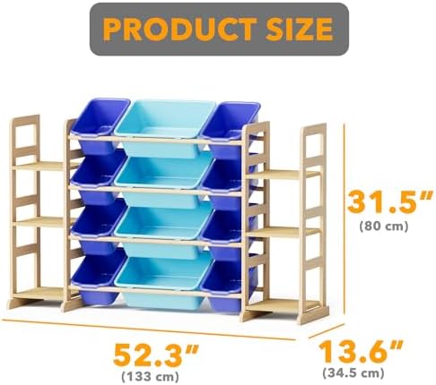SpaceAid Toy Storage Organizer - Image 2