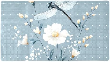 Shower Mat Bathtub Mat, 26.8x15.1 inch, Non-Slip Bath Mat by Anna+Cowper
