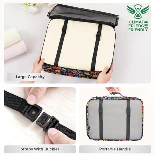 BAGAIL 8 Set Packing Cubes Luggage Packing Organizers - Image 6