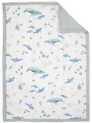 Little Unicorn Toddler Bedding 3-Piece Set | Includes Comforter, Crib Sheet & - Image 5