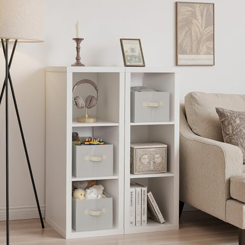 StorageWorks Closet Storage Bins, Light Gray - Image 2