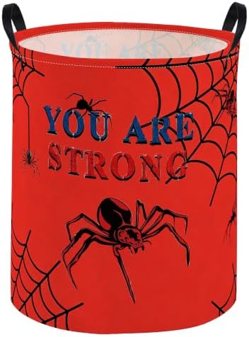 Kids Laundry Basket Spider Hamper by DDBASKET