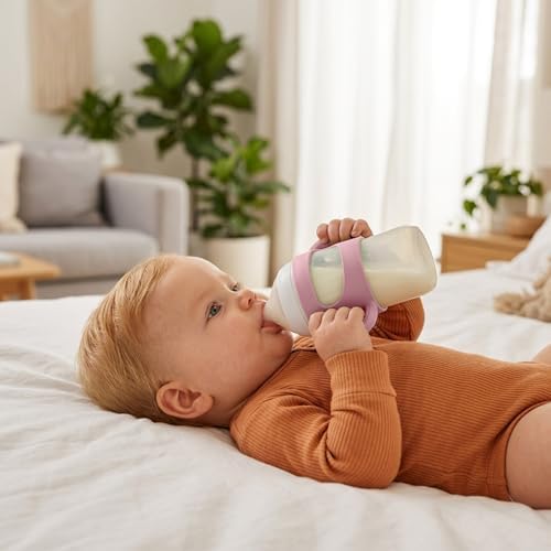 BUSOHA 2 Pack Silicone Sleeves for NUK Baby Bottles 5oz and 8oz - Image 5