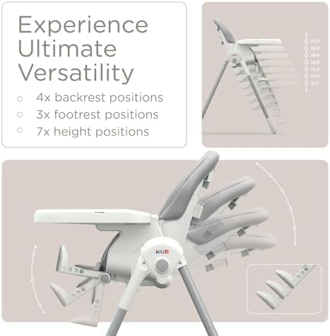 KÜB 3-in-1 Foldable & Portable Baby High Chair - Image 2