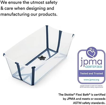 Stokke Flexi Bath Grey Baby Bath Tub Stand - Image 6