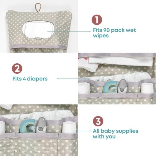HAMUR Baby Diaper Bag Organizer – Travel-Friendly, Compact & Foldable | - Image 3