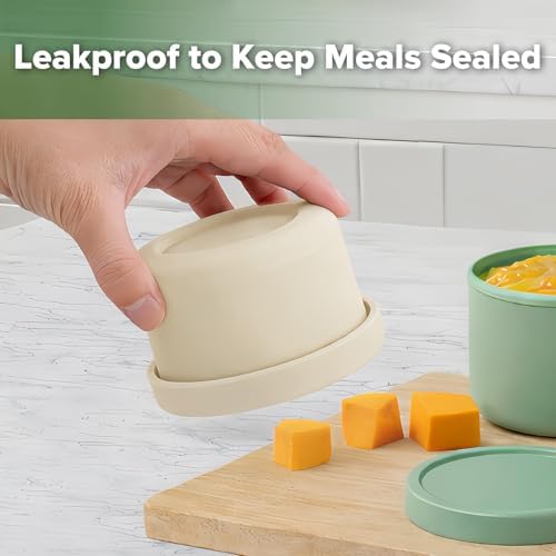 haakaa Silicone Baby Food Containers - Image 4