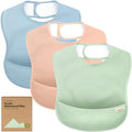 KeaBabies 3-Pack Waterproof Baby Bibs by KeaBabies