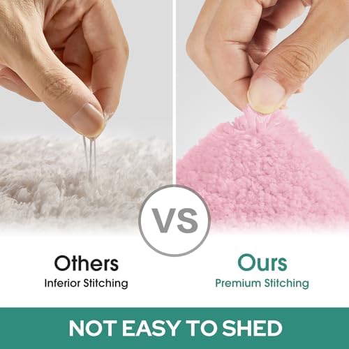 HOMEIDEAS Bathroom Rugs Sets 2 Piece, Super Soft and Absorbent Non Slip - Image 5