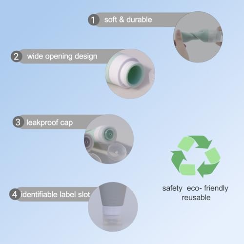 TSA Approved Travel Bottles 3 oz - Image 4