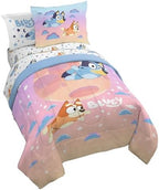 Bluey Bingo Full Comforter Set 7 Piece Kids Bedding by JayFranco