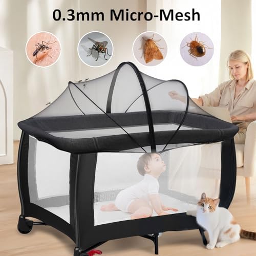 Mosquito Net for Pack n Play, Pack and Play Cover - Image 2