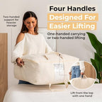Soft Canvas Storage Bags with Zipper. Thick Breathable - Image 4