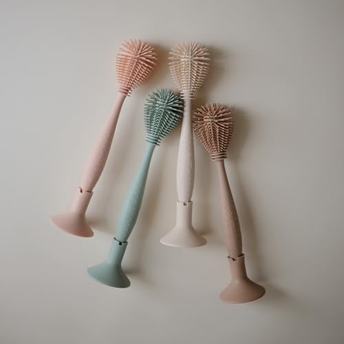 mushie Baby Bottle Brush | Soft Silicone - Image 4