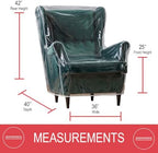 LAMINET Heavy Duty Clear Plastic Chair Covers Protectors - Image 5