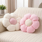 2 Pcs Pink Throw Pillows Cute Flower Decorative Pillows by Jznexdhomedecorations