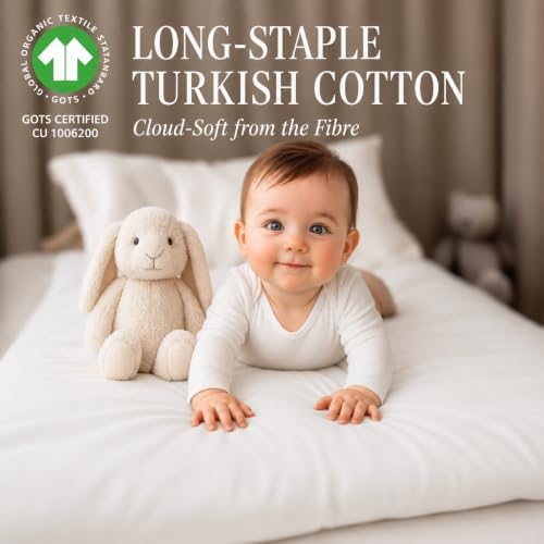 GOTS Organic Bassinet Sheets Compatible - Image 2