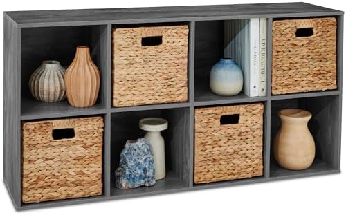 Best Choice Products 8-Cube Storage Organizer, 11in Shelf Opening, Display Shelf by Unknown