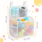 Goowin Bath Toy Storage Holder, Large Openings Bath Toy Organizer, Large - Image 3