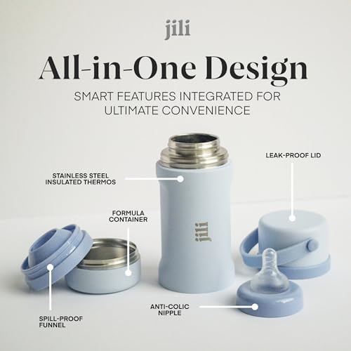 Jili All-in-One Baby Bottle, Insulated Stainless Steel Bottle - Image 3