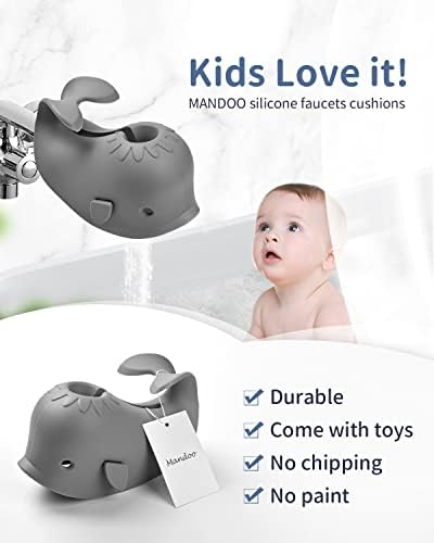 Mandoo Faucet Cover Bathtub Baby, Bath Spout Cover - Image 5