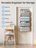 Yecaye Over the Door Organizer, Stuffed Animal Storage, Bathroom Organizers and - Image 6