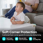 Komfortology 12-Pack Baby Proofing Corner Protectors - Image 2