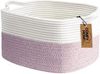 COMFY-HOMI Cotton Rope Woven Basket by COMFY-HOMI