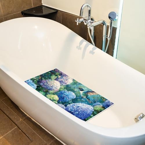 Shower Mat Bathtub Mat, 26.8x15.1 inch, Non-Slip Bath Mat - Image 3