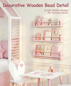 Nursery Book Shelves for Wall - Image 3