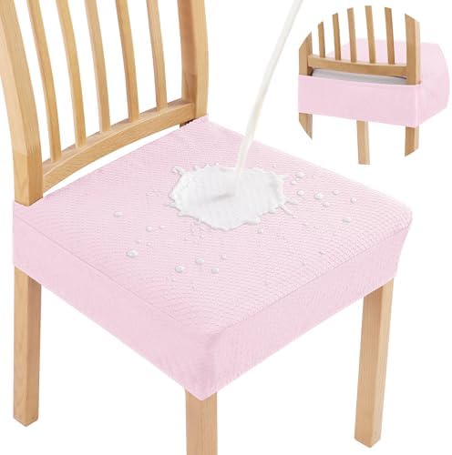 Smiry Waterproof Seat Covers for Dining Room Chairs by Smiry