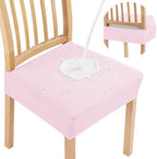 Smiry Waterproof Seat Covers for Dining Room Chairs by Smiry