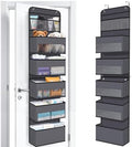 Over The Door Organizer Storage behind Door Hanging Organizer by WiseLife