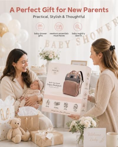 houscly Diaper Bag Backpack - Image 5