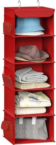 Simple Houseware 5 Shelf Hanging Closet Organizer by SimpleHouseware