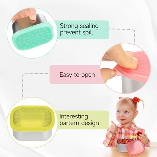 SOPHICO 8oz Kids Snack Containers - Image 6