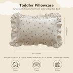 BuLuTu Muslin Cotton Toddler Pillow Case - Image 2