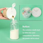 Accmor Baby Formula Dispenser On The Go, Non-Spill Rotating Four-Compartment - Image 5