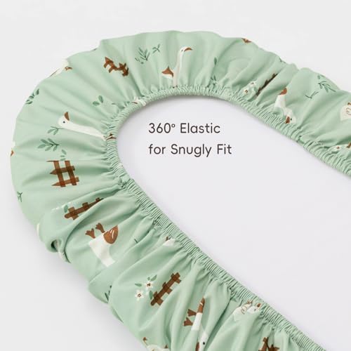 david's kids 3 Pack Bassinet Sheets, Ultra Soft Breathable Comfortable Baby - Image 4