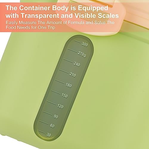 Accmor Baby Formula Dispense On The Go, Portable Milk Powder Formula Dispenser - Image 2