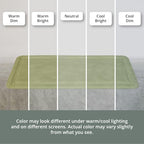 ITSOFT Memory Foam Bath Mat 59X23, Non Slip, Machine Washable, Quick Dry & - Image 4