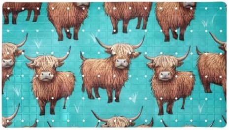 Shower Mat Bathtub Mat, 26.8x15.1 inch, Non-Slip Bath Mat by Anna+Cowper
