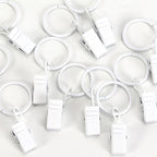 POVETIRE 30 Metal Rings Hooks Hanging Baby Headband Brackets Metal Clips - Image 5