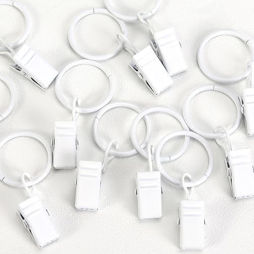 POVETIRE 30 Metal Rings Hooks Hanging Baby Headband Brackets Metal Clips - Image 5