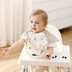 GRSSDER 3-pack Mess Proof Baby Feeding Bibs - Image 2