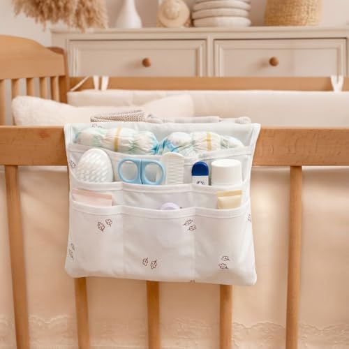 Baby Diaper Bag Organizer, Compact & Foldable Small Diaper and Wipes Pouch - Image 3