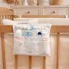 Baby Diaper Bag Organizer, Compact & Foldable Small Diaper and Wipes Pouch - Image 3