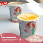 Glad for Kids Disney Princess Paper Cups, 9 Oz - Image 3