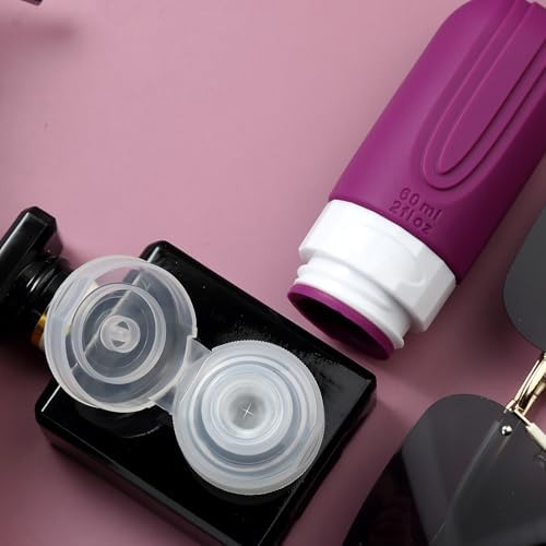 Mrsdry Travel Bottles for Toiletries, Tsa Approved 2oz Travel size Bottles - Image 5
