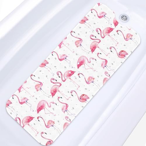 Bathtub Shower Mat 40X16 Inch, for Toddler by Culudea